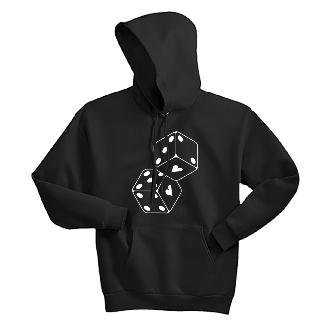 "Lucky in Love" Unisex Hoodie – The Perfect Layer for a Playful Heart
