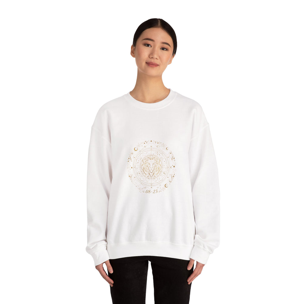 Zodiac Constellation Crest Sweatshirt | Astrological, Metallic Foil