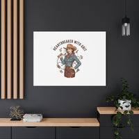 Matte Stretched Canvas — Custom Artwork & Photo Print, 1.25" Frame, Ready-to-Hang