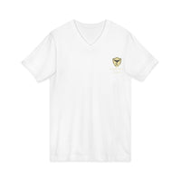 Unisex Jersey Short Sleeve V-Neck Tee