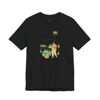 Bella+Canvas3001 | I Wet My Plants T-Shirt | Plant Mom Succulent Pun Tee, Sage Botanical Humor