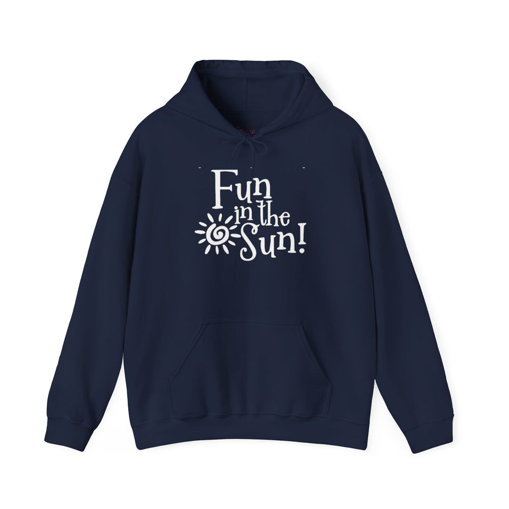 Gildan 18500 | SUNNY "Fun in the Sun" Unisex Hoodie – Cheerful & Cozy Summer Sweatshirt