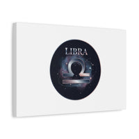 Libra Zodiac Canvas, Astrology Wall Art | Constellation Galaxy Print
