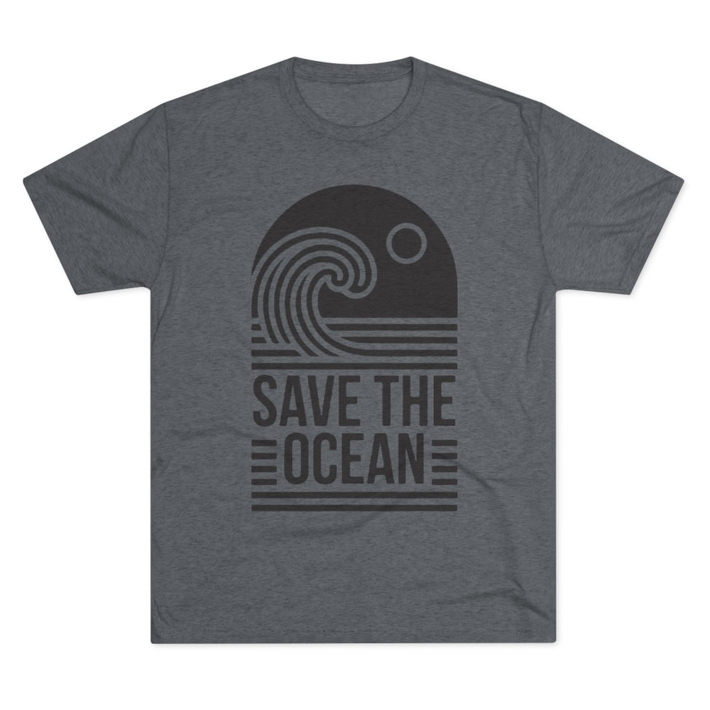 Next Level 6010 | Unisex Save The Ocean Tee — Retro Wave Environmental Awareness T-Shirt
