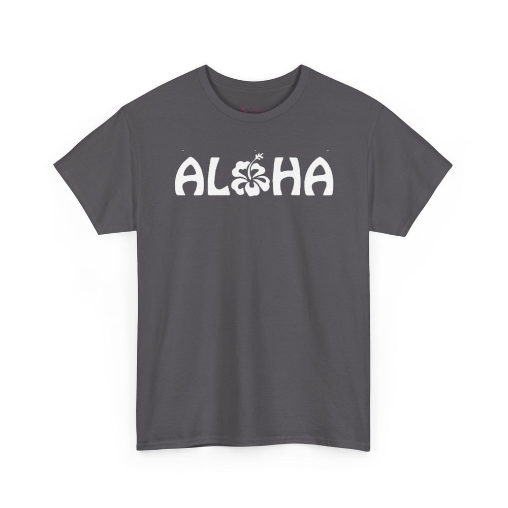Gildan5000 | Unisex Aloha Floral Tee — Island State of Mind // Retro Aloha Unisex Tee