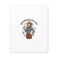 Matte Stretched Canvas — Custom Artwork & Photo Print, 1.25" Frame, Ready-to-Hang