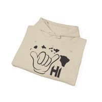 Gildan 18500 | Aloha Hawaii Shaka Hoodie – Unisex Pullover Sweatshirt