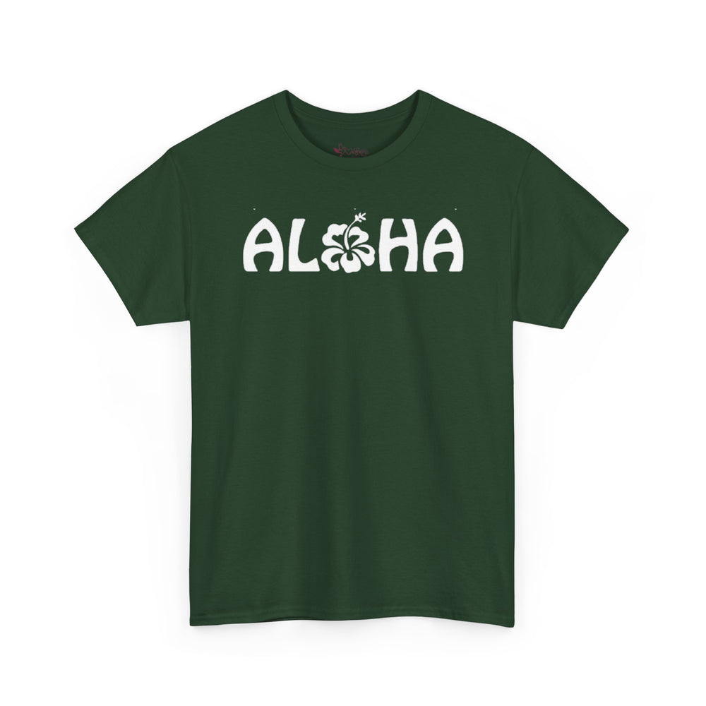 Gildan5000 | Unisex Aloha Floral Tee — Island State of Mind // Retro Aloha Unisex Tee