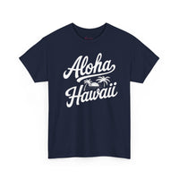 Gildan 5000 | Vintage Aloha Hawaii T-Shirt - Retro Island Paradise Tee - Unisex Hawaiian Vacation Shirt