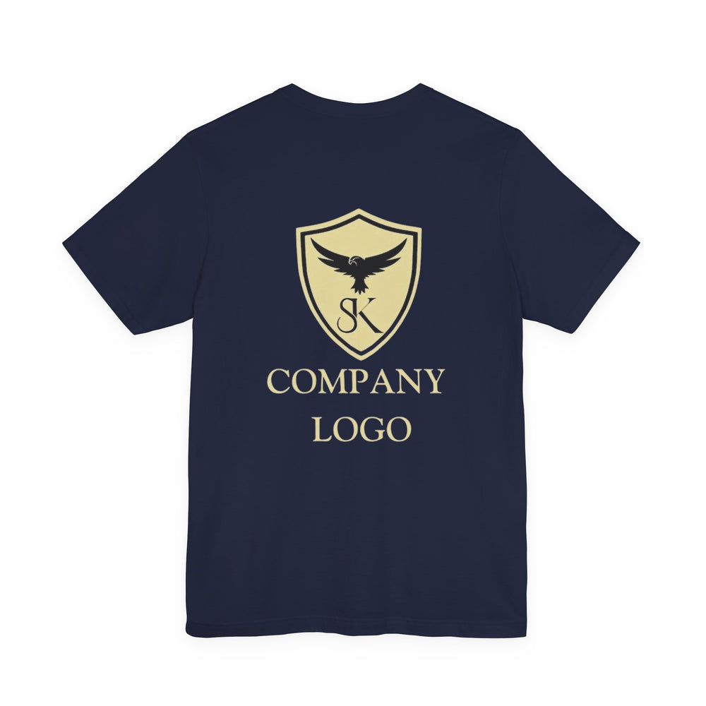Unisex Jersey Short Sleeve Tee | Custom Company Logo T-shirts, Custom Design Sweatshirts, Personalized Logo Hoodies, Custom Double Sided Print Shirts, Custom Text Shirts
