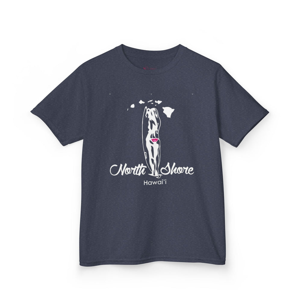 Gildan 5000B | Kid's North Shore Hawaii Surfer T-Shirt – Aloha Beach Adventure Tee