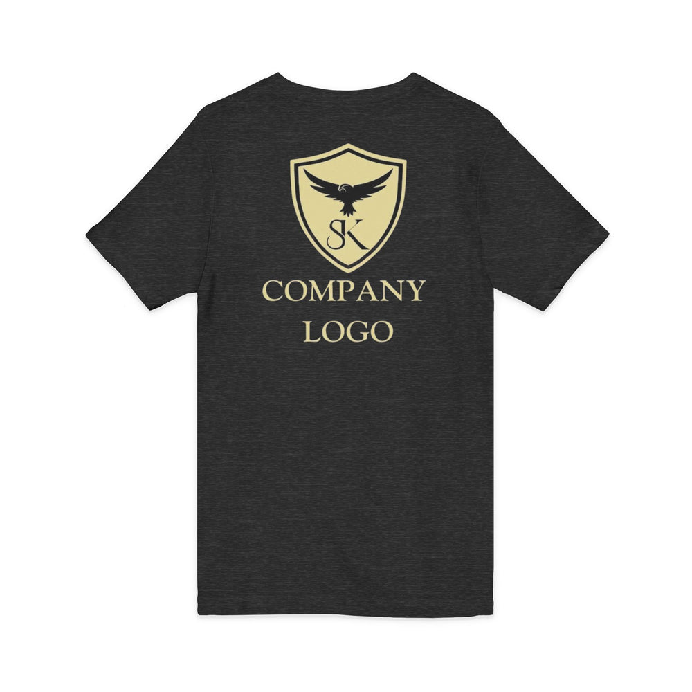 Unisex Jersey Short Sleeve V-Neck Tee