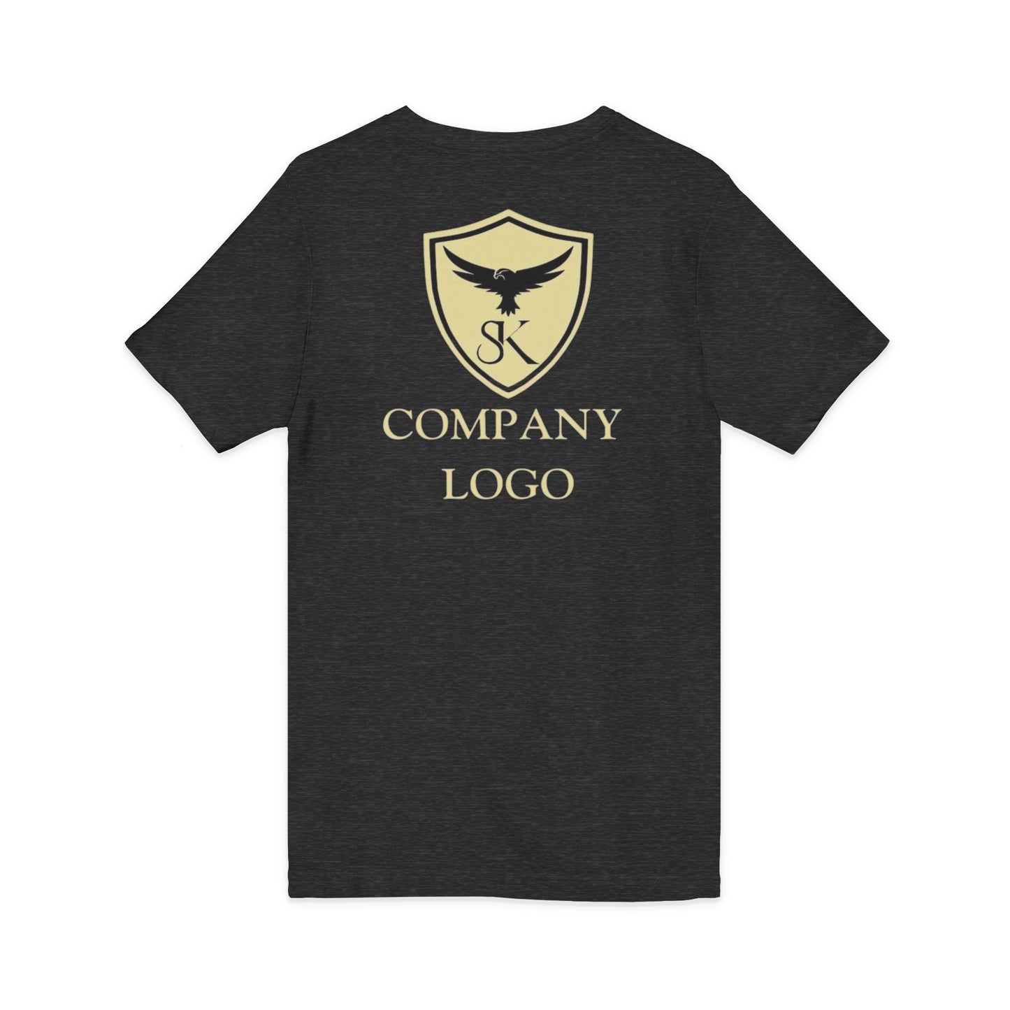 Unisex Jersey Short Sleeve V-Neck Tee