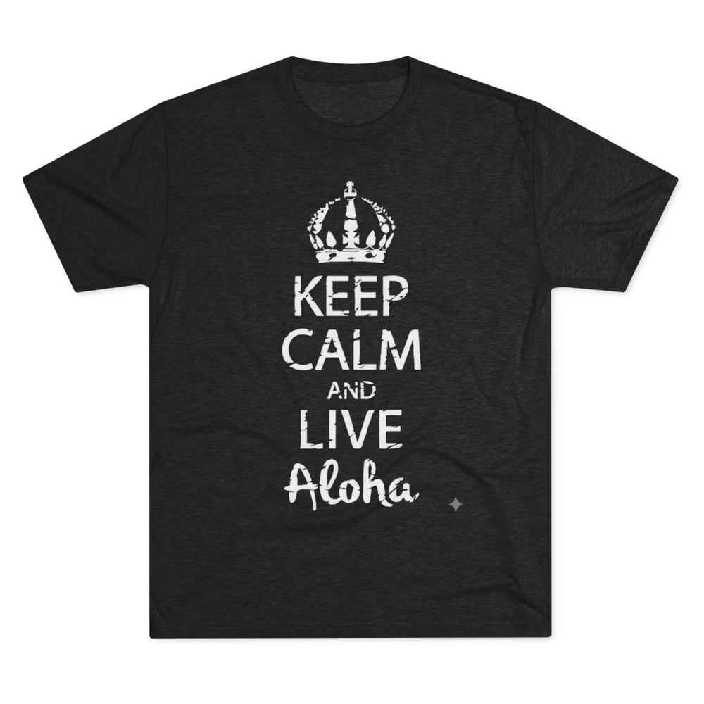 Next Level 6010 | Keep Calm and Live Aloha – Premium Unisex Comfort Tee
