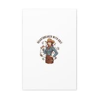 Matte Stretched Canvas — Custom Artwork & Photo Print, 1.25" Frame, Ready-to-Hang