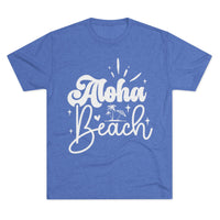 Next Level 6010 | Unisex Aloha Beach Vintage Inspired Unisex Tri-Blend Tee