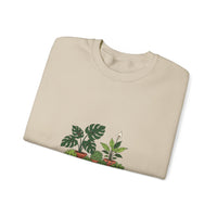 Plant Lady Sweatshirt | plant mom, succulent pun, sage cream botanical