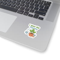 I Wet My Plants Sticker | Plant Parent Humor, Succulent Pun