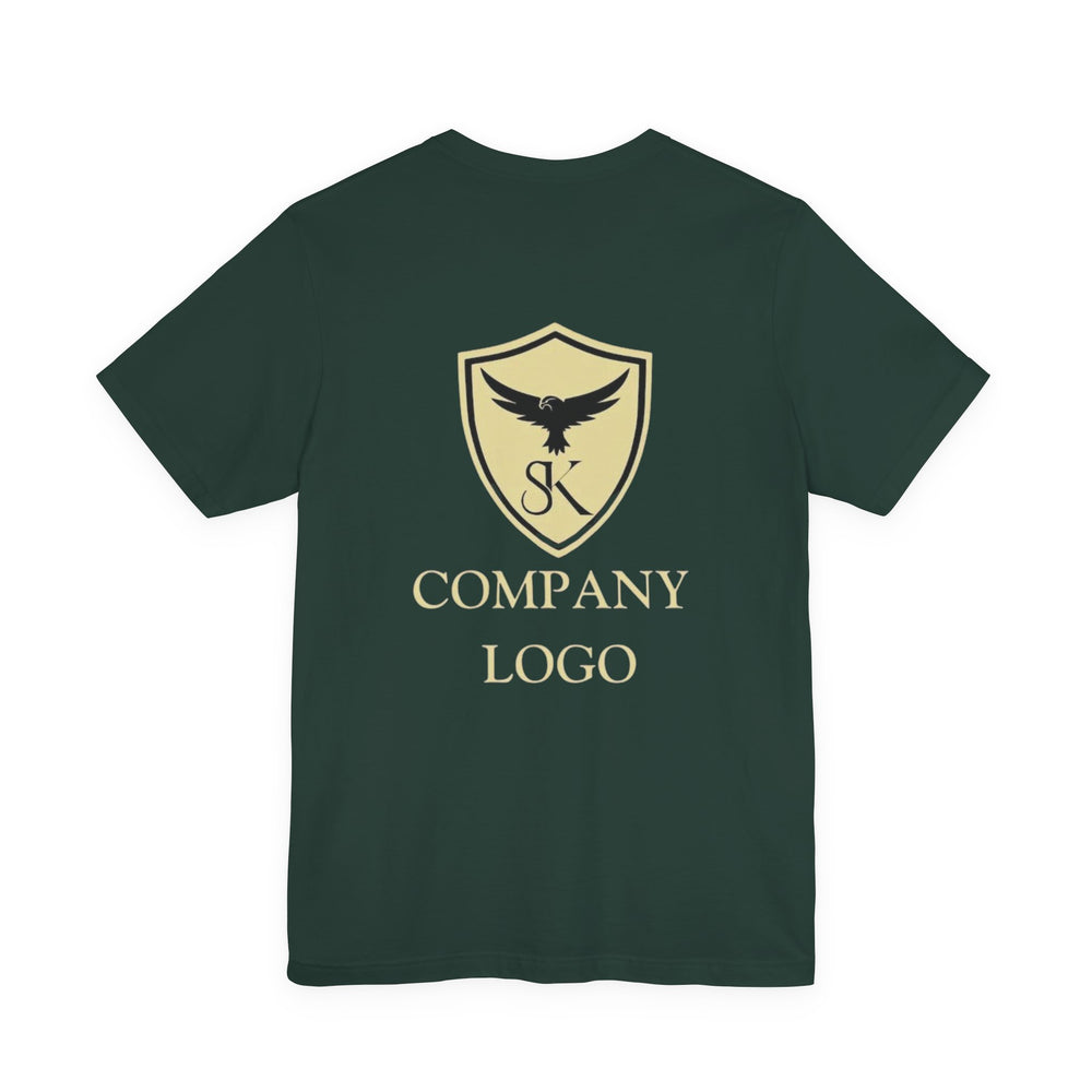 Unisex Jersey Short Sleeve Tee | Custom Company Logo T-shirts, Custom Design Sweatshirts, Personalized Logo Hoodies, Custom Double Sided Print Shirts, Custom Text Shirts