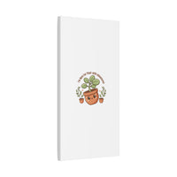 Plant-astic Pun Canvas | Stretched Matte Botanical Wall Art