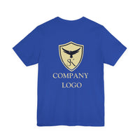 Unisex Jersey Short Sleeve Tee | Custom Company Logo T-shirts, Custom Design Sweatshirts, Personalized Logo Hoodies, Custom Double Sided Print Shirts, Custom Text Shirts