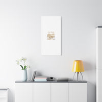 Cozy Winter minimal line art Canvas | Slow Life, soft life neutral wall decor