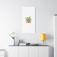 I Wet My Plants Canvas | Plant Parent Humor, Cute Succulent Art
