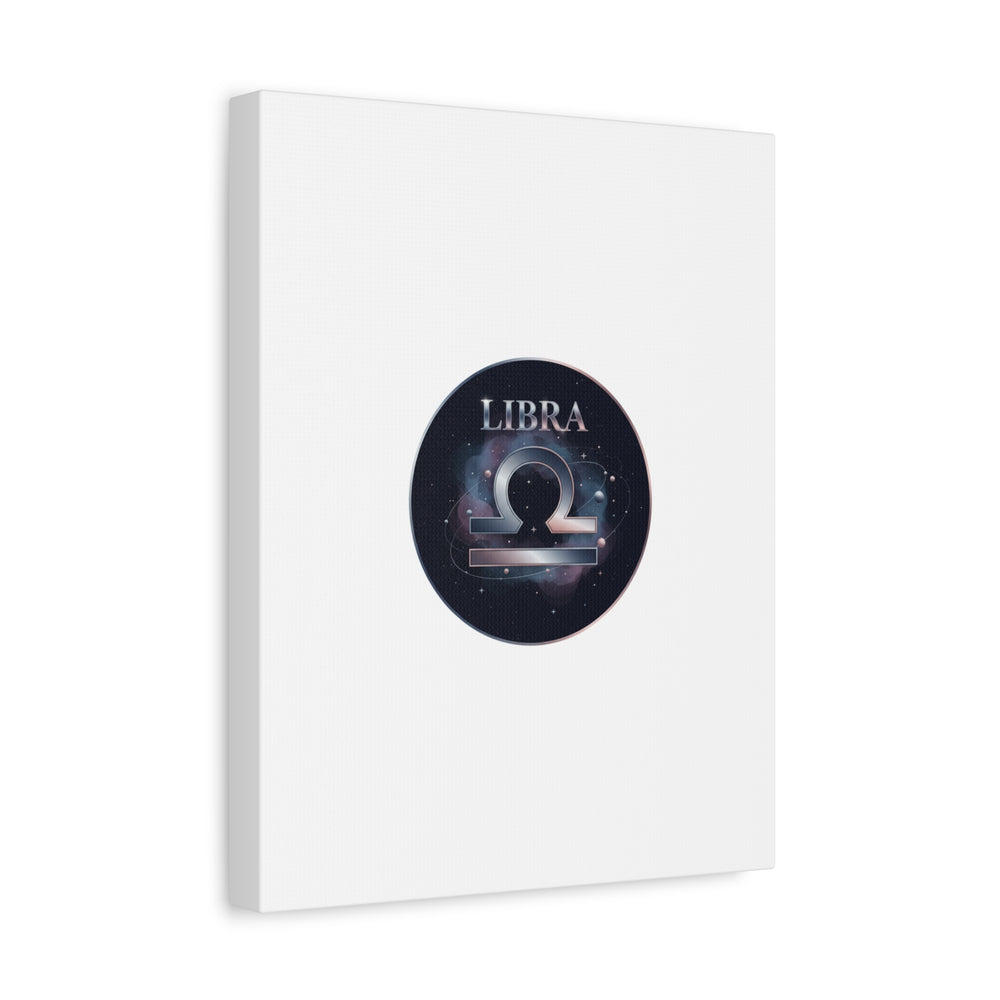 Libra Zodiac Canvas, Astrology Wall Art | Constellation Galaxy Print