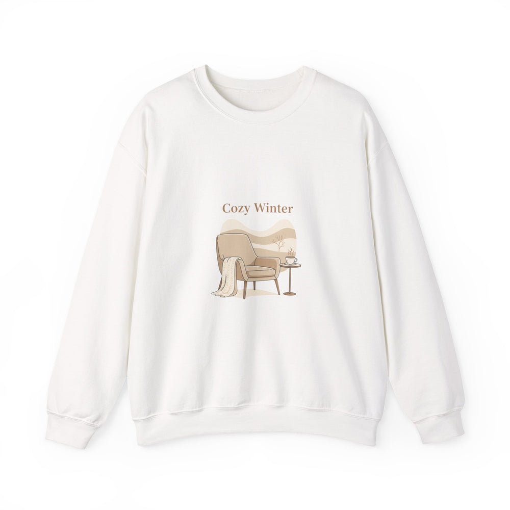 Cozy Winter micro-print sweatshirt | slow life minimalist, soft life