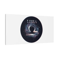 Libra Zodiac Canvas, Astrology Wall Art | Constellation Galaxy Print