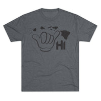 Next Level 6010 | Hawaii Island Vibes Shaka Sign Graphic Unisex T-Shirt