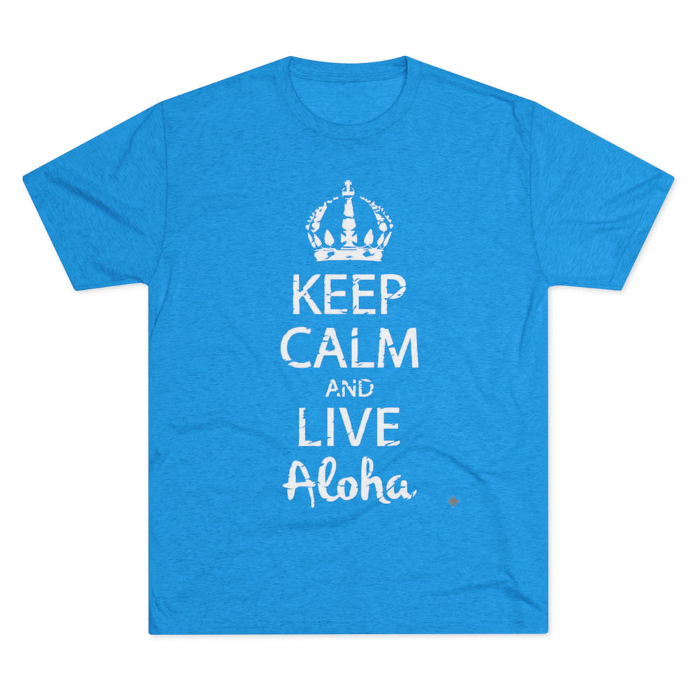 Next Level 6010 | Keep Calm and Live Aloha – Premium Unisex Comfort Tee