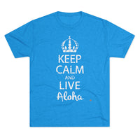 Next Level 6010 | Keep Calm and Live Aloha – Premium Unisex Comfort Tee