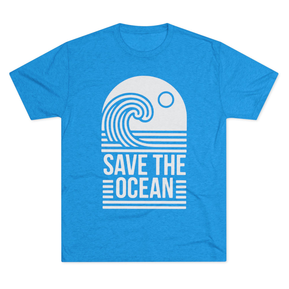 Next Level 6010 | Unisex Save The Ocean Tee — Retro Wave Environmental Awareness T-Shirt