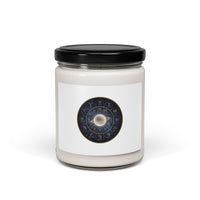 Zodiac Constellation Wheel Candle | Soy 9oz, Cosmic Astrology Design