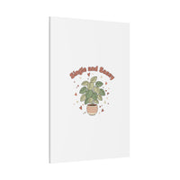 Single and Sassy Canvas, Matte Stretched | Anti‑Valentine, Funny Valentines Poster