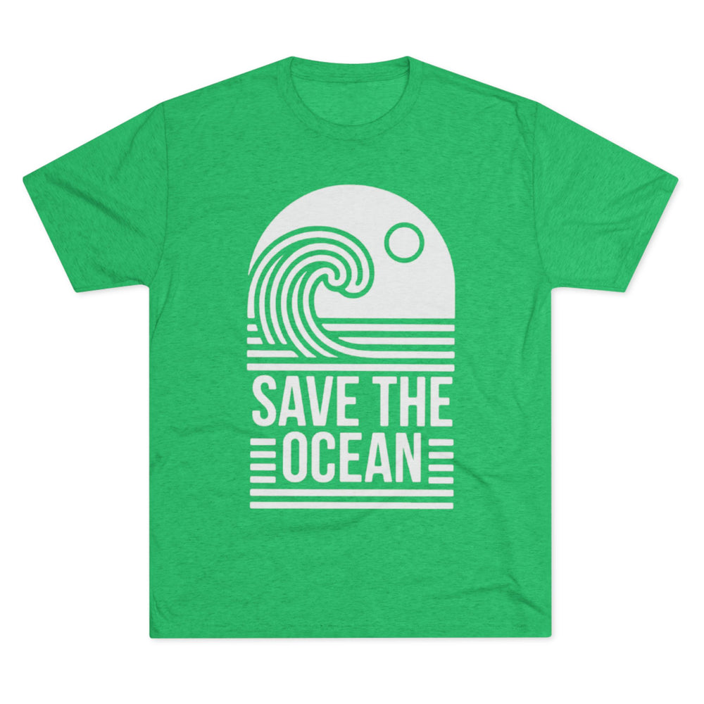 Next Level 6010 | Unisex Save The Ocean Tee — Retro Wave Environmental Awareness T-Shirt
