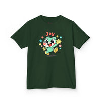 Gildan 5000B | The "Joy" Character Tee: Kids' Joyful Cartoon Character T-Shirt – Bright & Playful Design | Toddler & Youth "Joy" Graphic Tee – Cute Kawaii Style Mascot | Colorful "Joy" Stars & Bubbles...