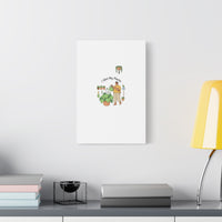I Wet My Plants Canvas | Plant Parent Humor, Botanical Pun Wall Art