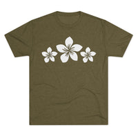 Next Level 6010 | Unisex Tropical Hibiscus Trio – Unisex Tri-Blend Vintage Tee