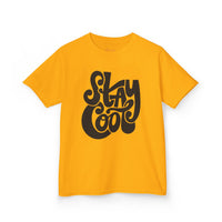 Gildan 5000B | Kids’ "Stay Cool" Retro Graphic Tee – Comfy Cotton T-Shirt