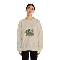Plant Lady Sweatshirt | plant mom, succulent pun, sage cream botanical