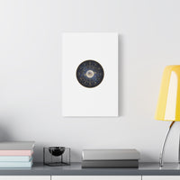Zodiac Constellation Wheel Canvas, Astrology Art Print | Gold Foil Galaxy