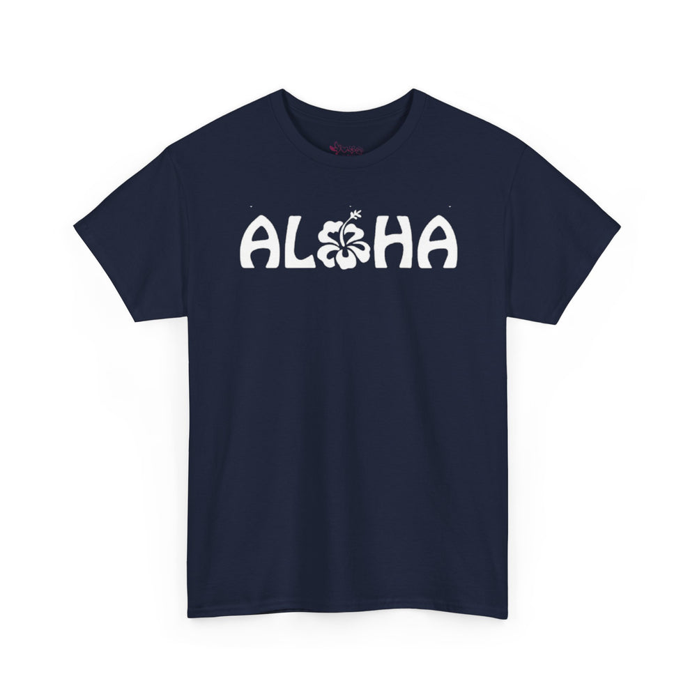Gildan5000 | Unisex Aloha Floral Tee — Island State of Mind // Retro Aloha Unisex Tee