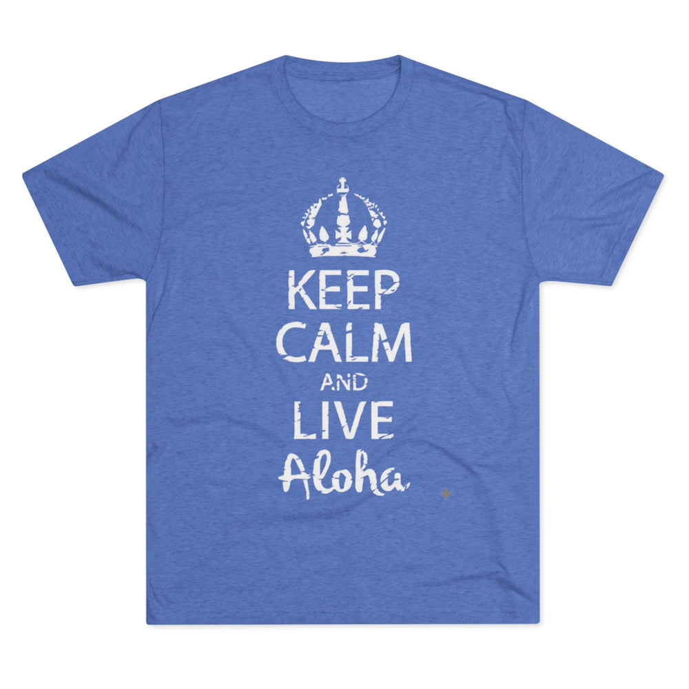 Next Level 6010 | Keep Calm and Live Aloha – Premium Unisex Comfort Tee