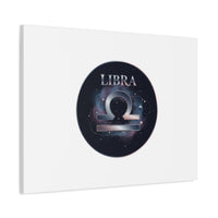Libra Zodiac Canvas, Astrology Wall Art | Constellation Galaxy Print