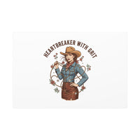 Matte Stretched Canvas — Custom Artwork & Photo Print, 1.25" Frame, Ready-to-Hang