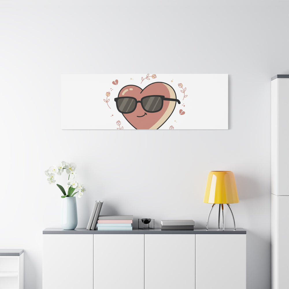 Single and Sassy Canvas | Anti Valentine Wall Art, Funny Valentine Poster