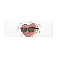 Single and Sassy Canvas | Anti Valentine Wall Art, Funny Valentine Poster