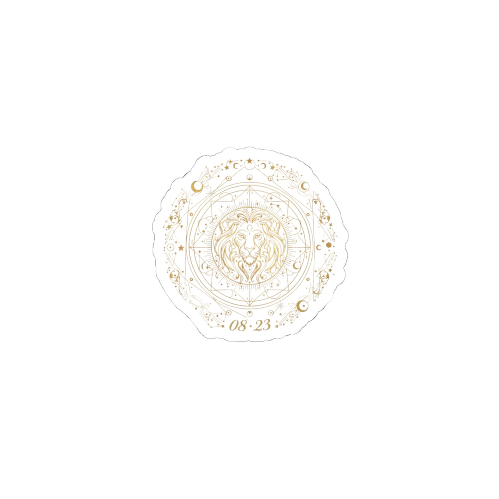 Gold Zodiac Constellation Sticker | Astrological Galaxy, Foil Accent